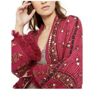 FREE PEOPLE RAYS OF LIGHT KIMONO JACKET